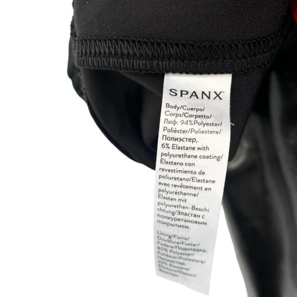 Spanx SpanxShape Faux Leather Patent Leggings - Picture 12 of 12